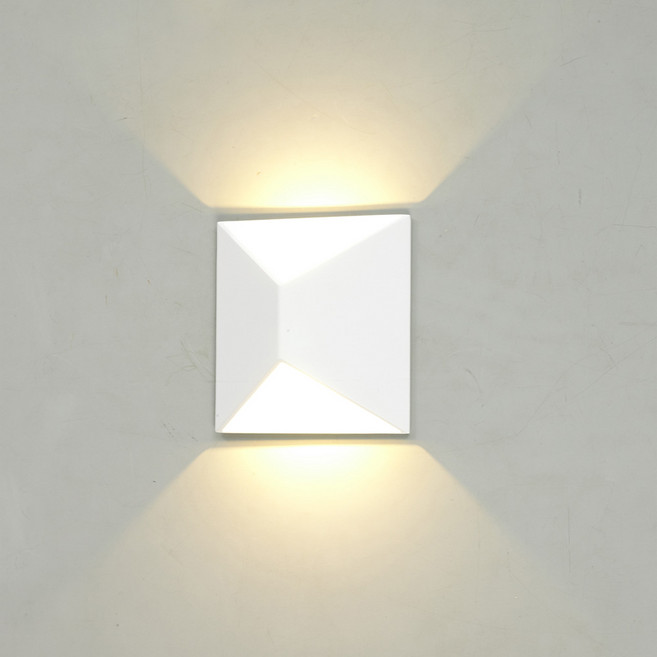 케이시조명 LED 미헬 인테리어 외부 방수 벽등 벽부등 실외 벽등조명 9W, 화이트