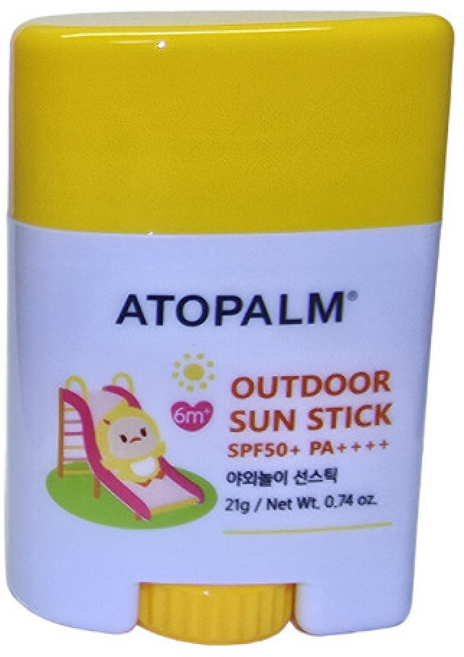 아토팜 야외놀이 선스틱, 21g, 1개