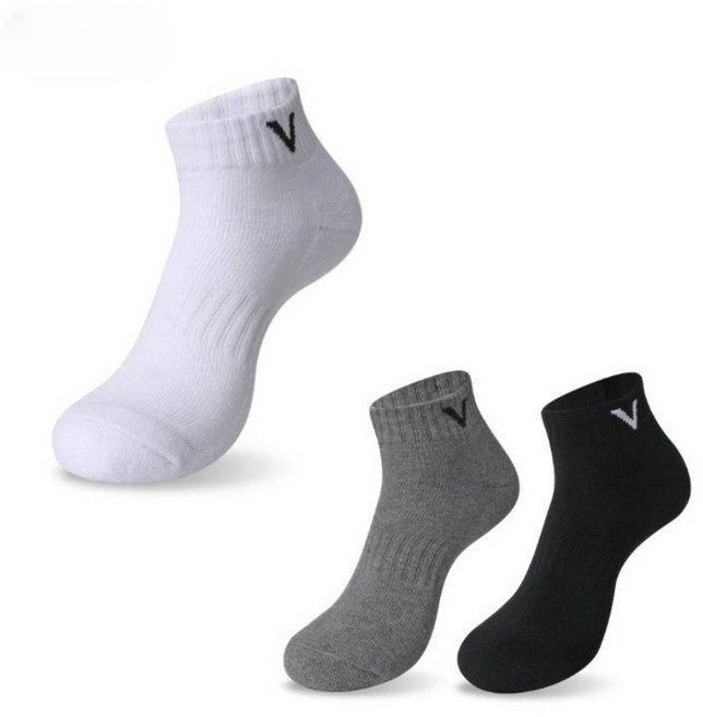 100% 천연 순면 국산 땀흡수 쿠션 두꺼운 여성 유니키 스포츠 단목양말 세트, 면100 순면 여성 반파일 스포츠 단목양말, 여성용, 그레이_5켤레, 1개