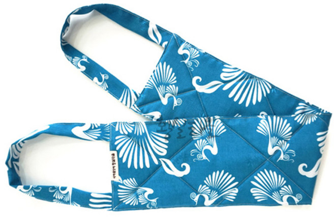 황실타올 특허받은 인견 때타올 등타올, 손잡이형 청록, 1개, 1개입