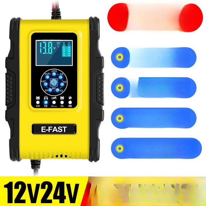 퍽셔충전기 오토바이 자동차 점프스타터 한글설명서 복원기 점프 픽셔충전기 만능 밧데리 펄스, 표준 표준충전, 1mAh, 1개