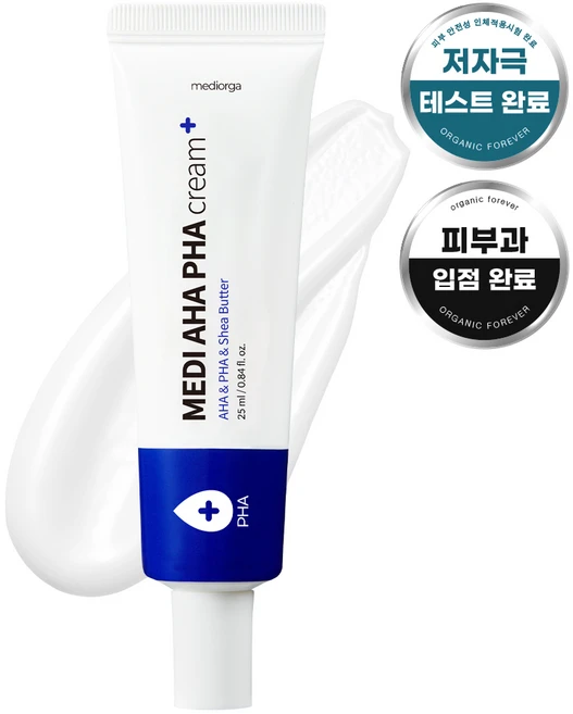 [클리어런스 세일]메디올가 메디 아하 파하 각질 케어 크림 25ml, 1개 - 쿠팡