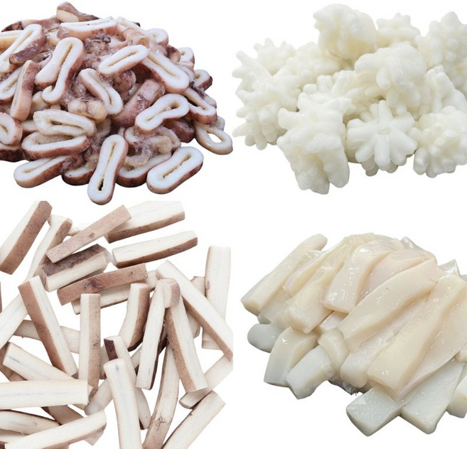 방금잡은듯신선함 급냉 오징어 손질 부위별, 1개, [키치트] 몸채 500g