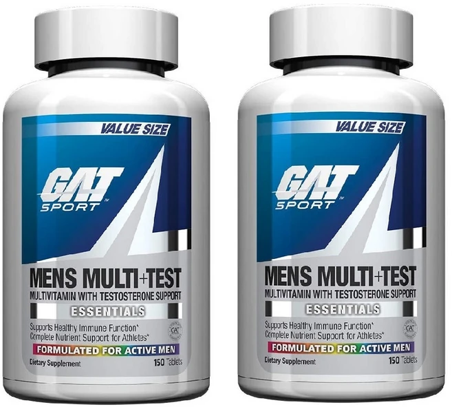 GAT MENS MULTI+TEST 맨 멀티 테스트 150정 X 2개 - 쿠팡
