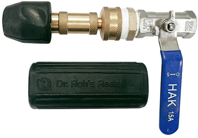 UDT에어릴 워터건세트 BFW-800HNV(건+고무손잡이+이형니플+볼밸브), 1세트, 혼합색상