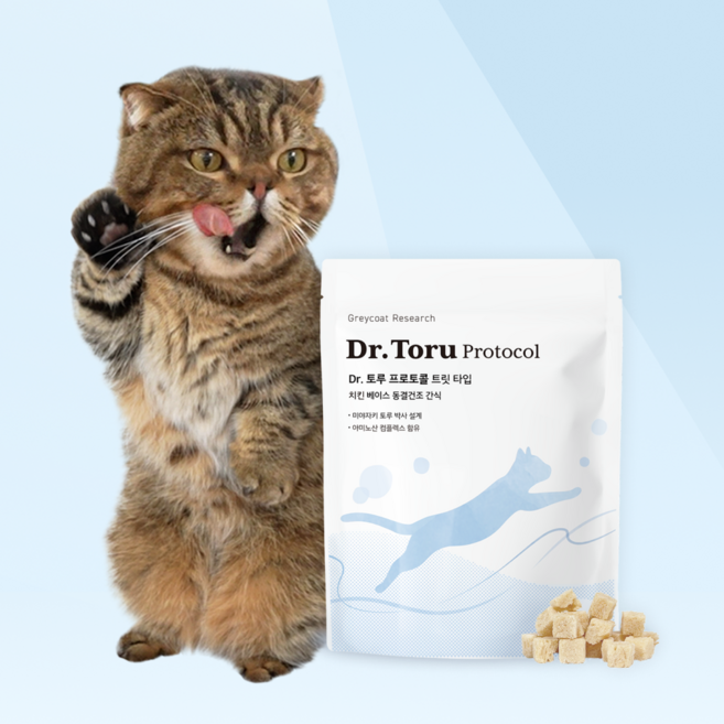 야옹섬 고양이 간식 신장 트릿 AIM 닥터토루 신부전 관리 50g 1개, 1