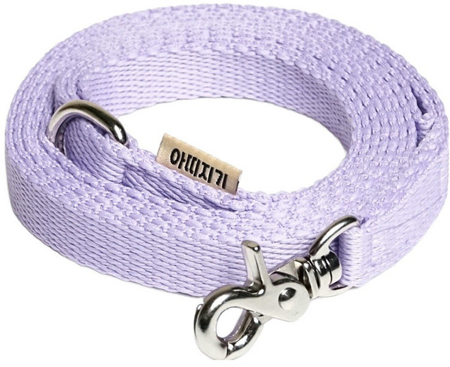 아띠지기 반려동물 리드줄, 라벤더, 1개