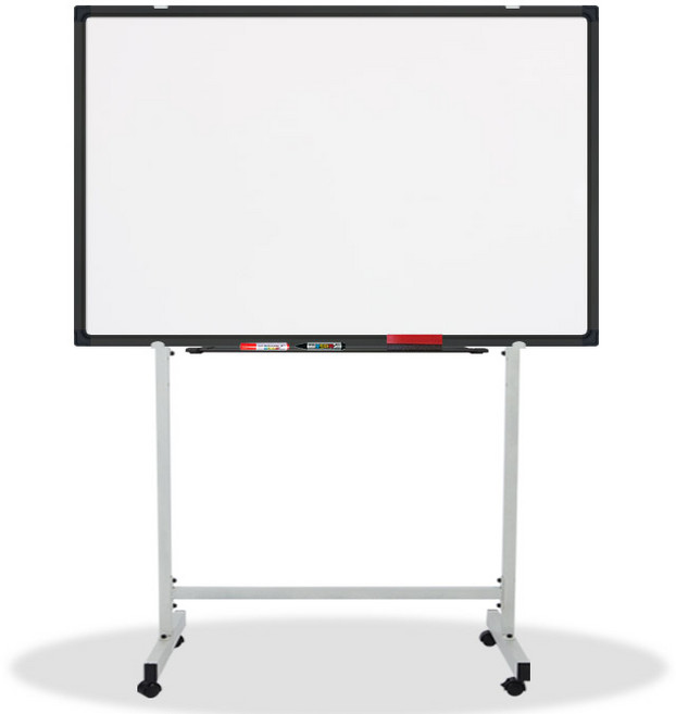 영남칠판 일반 화이트보드+스텐드 150x90~180x120cm 화이트보드, 블랙알루미늄