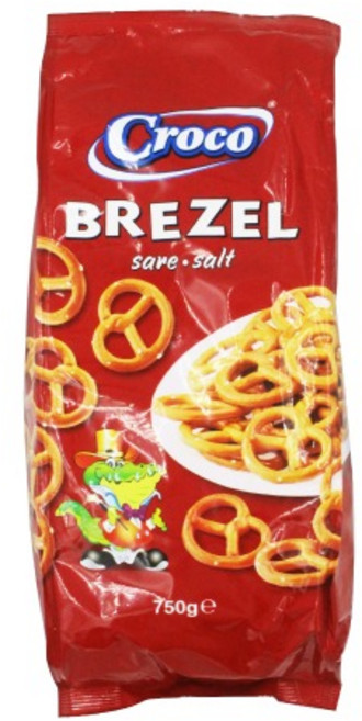 크로코 프레첼 750g 대용량 업소용 프레첼 과자 간식, 1개