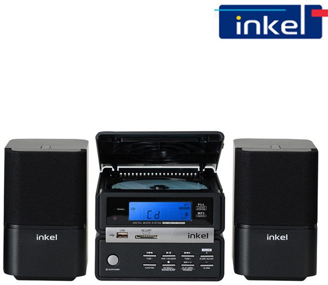 인켈 IK-CP250MC CD플레이어 블루투스 올인원 미니 컴포넌트 오디오