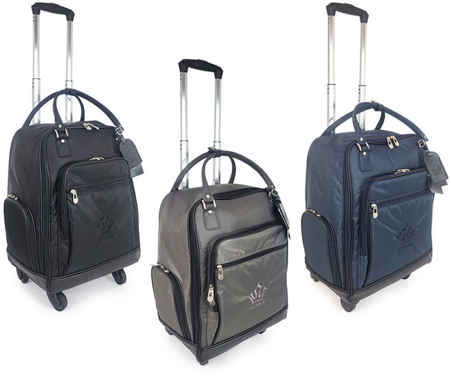 GENSHO 혼마 경량 소재 바퀴형 골프 보스턴백 국내산 캐리어 휠 옷가방, 블랙 보스턴백, 블랙 보스턴백