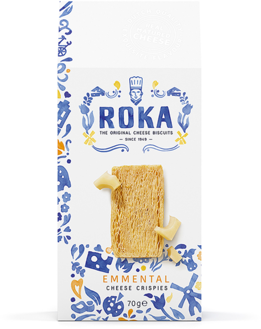 ROKA 에멘탈 치즈 크리스피, 70g, 1개