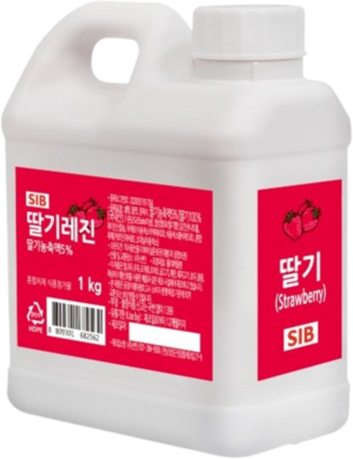 선인 딸기레진 1kg, 1개