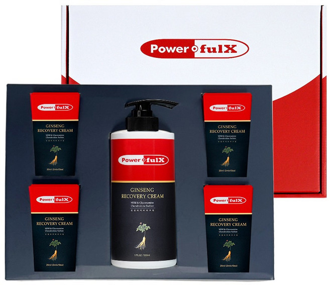 파워풀엑스 진생 리커버리크림 선물세트 C14, C14 프리미엄 진생 리커버리크림 선물세트, 1개, 580g