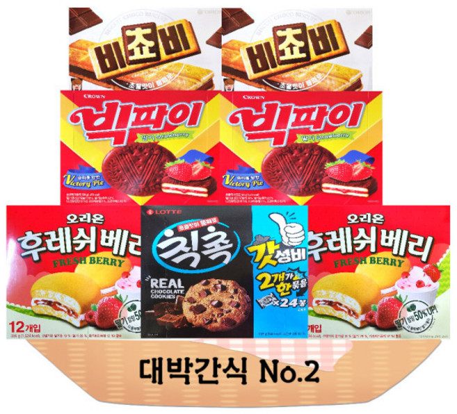 파이/쿠키/샌드/과자/간식, 말랑10, 200g, 1개