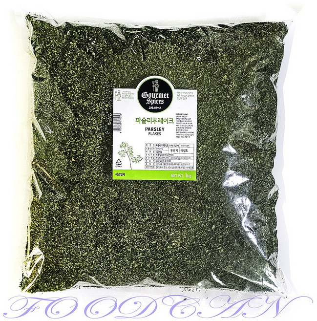 수입산 대용량 업소용 식당 파슬리 후레이크 가루 1kg, 1개
