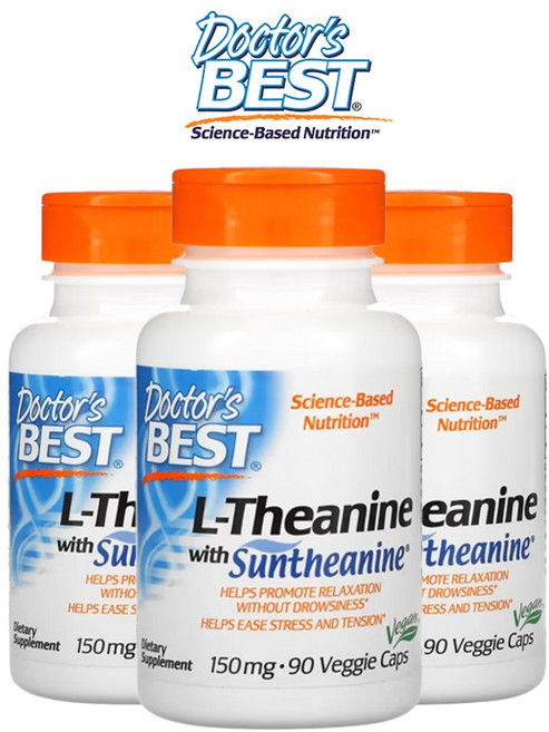 [1+2] 닥터스 베스트 엘테아닌 셀룰로오스 150g 90캡슐, 90정, 1개