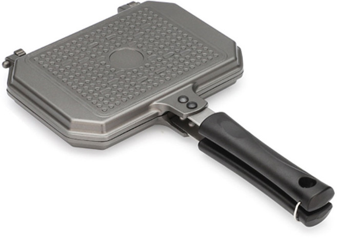 키친아트 IH 인덕션 허니 와플팬, 21.5cm, 1개