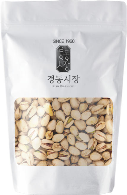 미국산 무염 생 피스타치오 비탈각, 1개, 300g