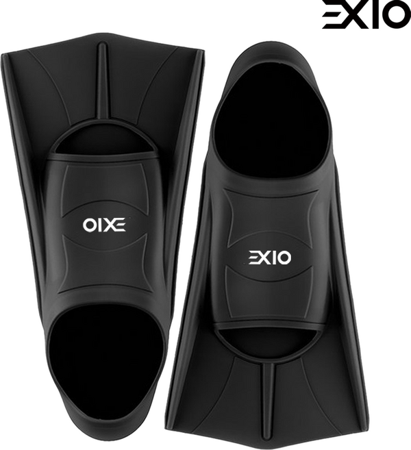 오리발 숏핀 스노쿨링 + 메쉬백 증정 사이즈 200mm~290mm, 블랙