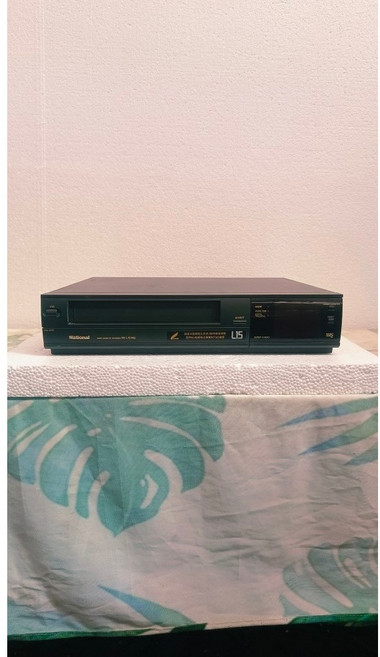 VHS 비디오 플레이어 레트로 레코더 테이프 추억 본체