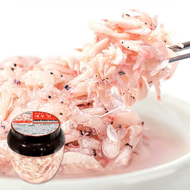 한식단 국내산 햇 새우젓, 2개, 500g
