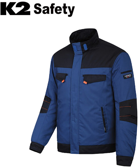 K2 Safety 21JK-F162R 패딩 자켓 동계 방한 점퍼 작업복 단체복 워크웨어 LB2-F162