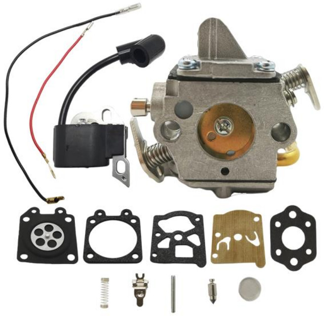 기화기 점화 코일 Stihl 017 018 MS170 MS180 전기 톱 Zama 180 C1Q-S57B 정원 도구 부품 용 수리 다이어프, 01 CHINA, 1개