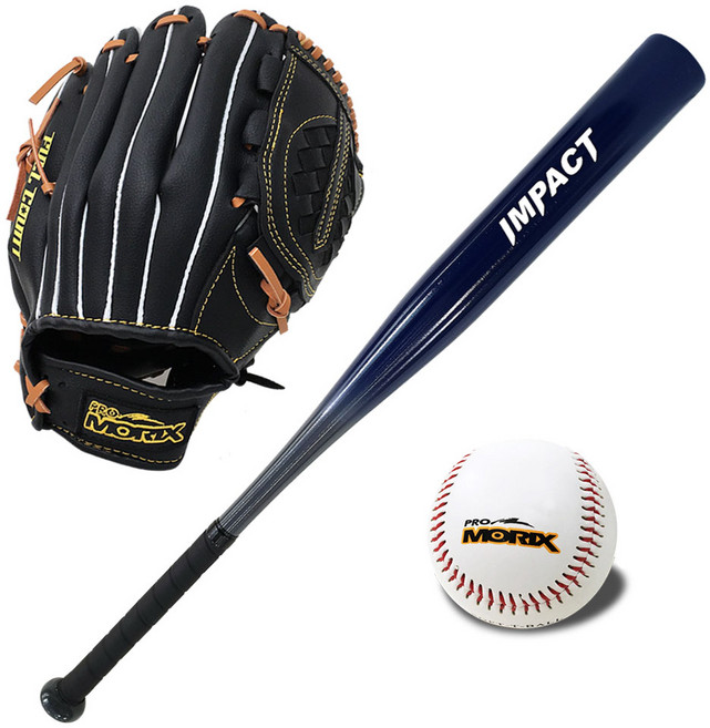 풀카운트 임팩트30 펑고세트 (야구배트+야구글러브+야구공), 임팩트(네이비)30+풀카운트 우투11.5+야구공, 1개