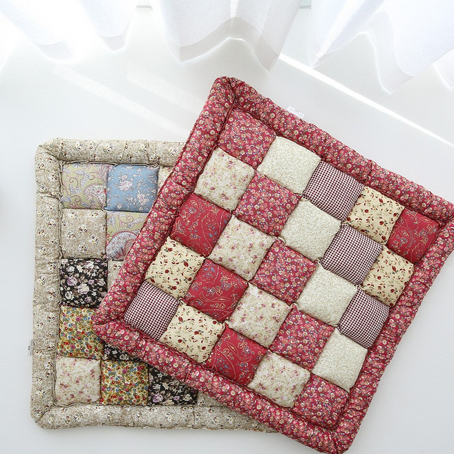 미조데코 폭신 쿠션 소파 의자 사무실 사각 논슬립 대형 방석