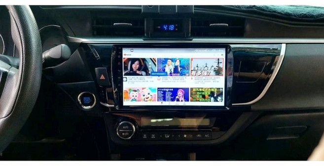 10吋 安卓主機 支援 CarPlay Android Auto 衛星導航 倒車顯影, 8核心, 4+64G 含框+ 線+ 倒車鏡頭