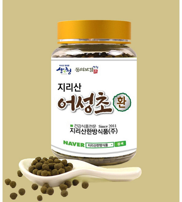 어성초 환 170g/동의보감촌 지리산 어성초 연잎 박하 혼합환 전통환(지리산한방식품), 1개, 170g