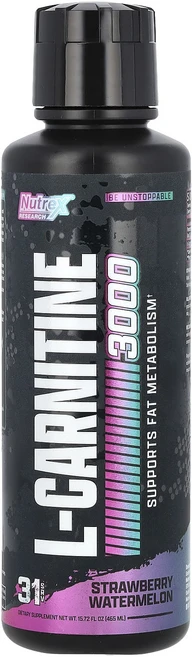 Nutrex Research L-카르니틴 3000 딸기 수박 465ml(15.72fl oz), NutrexResearchL카르니틴3000딸기수박465, 1개, 465ml - 쿠팡