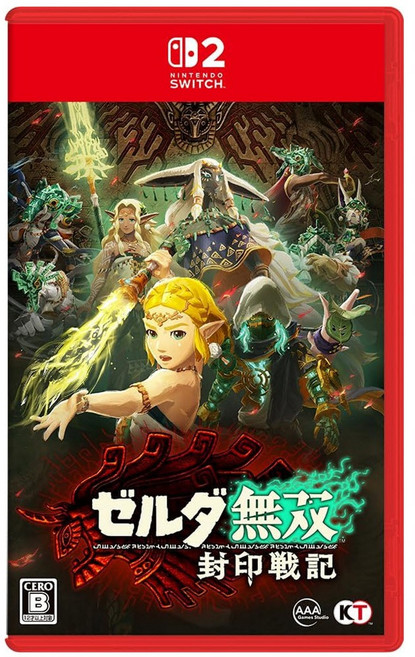 薩爾達無雙 封印戰記 中文版 Nintendo Switch 遊戲, 日文封面 中文版