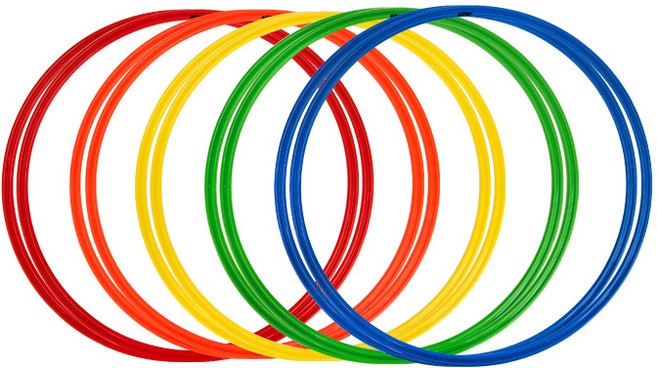 스타 뉴 액션후프 세트 (10개입) SA820 스텝훈련, 1개