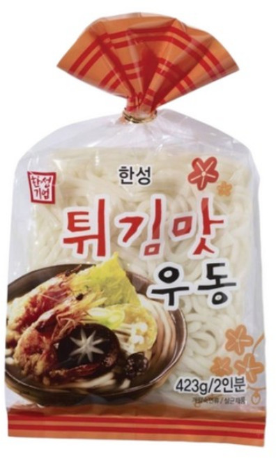 한성기업 튀김맛우동, 423g, 20개