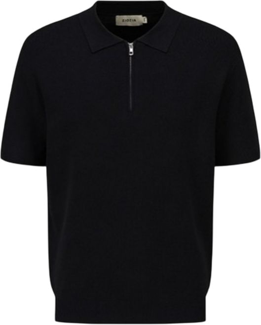 지오지아 남성용 미라쿨 반팔 반집업 카라 니트 AEF2EU1101