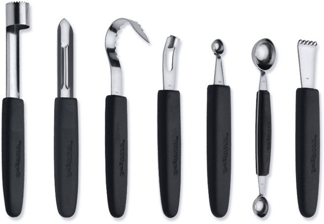 버그호프 에센셜 7종 스테인리스 스틸 가니싱 툴 + 케이스 세트, 1개