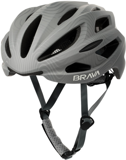 BRAVA 브라바 헬멧 S-375, 매트그레이, 1개