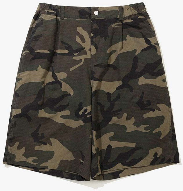 뉴에라 캔버스 버뮤다 숏 팬츠 우드랜드 카모 14954629