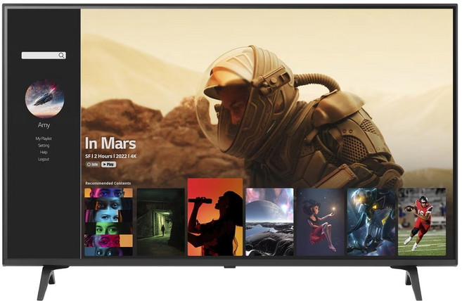 LG전자 스마트 모니터 43SQ720SW 107.9cm(43인치), 107.9cm