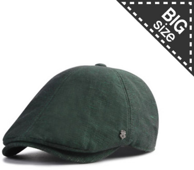 스내플 빅사이즈 더블린넨 헌팅캡