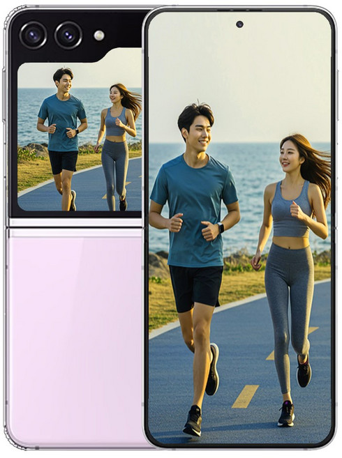 삼Sung 갤럭Z 플립 5 5G, 256GB, Lavender 새상품 미개봉