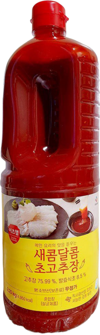 초고추장 이츠웰 2.25K X8 업소용 식당용 단체용 식자재 대용량, 8개, 1