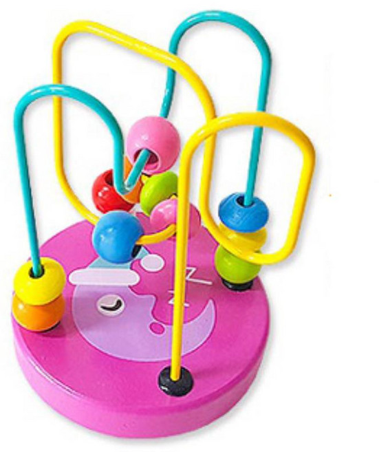 VIGA 베이비 롤러코스터 V50047 놀이기구 키즈 아동 장난감 학습 원목 유아, 1개