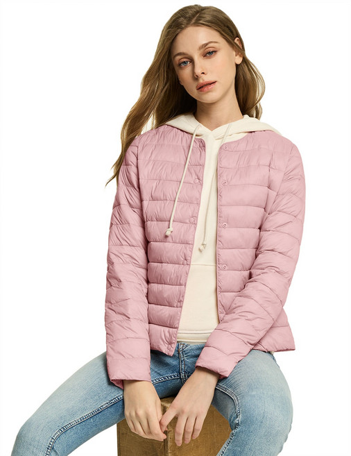 테슬라 패커블 경량 노카라 패딩자켓 TM-XKJ20