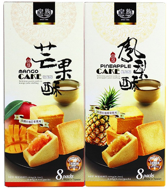 대만 망고 케이크, 4개, 184g