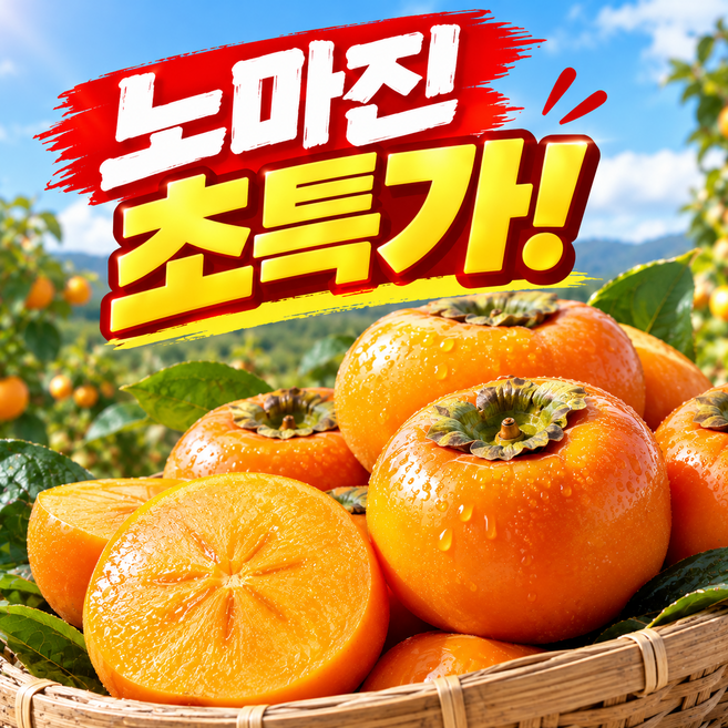 2위 - [딱100박스한정초특가] 경남 당도선별 햇 단감, 1박스, 10kg