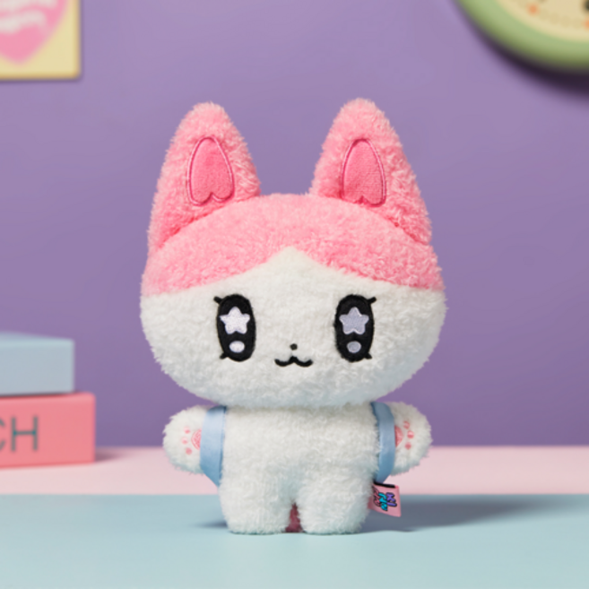 카카오 이모티콘프렌즈 골골즈 백팩 멘 인형 김콩이, 1개