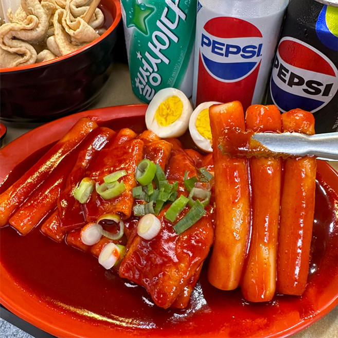 [부산맛집] 수빈이떡볶이 밀키트 쌀떡 650g 2~3인분 당일생산 즉석조리, 1개